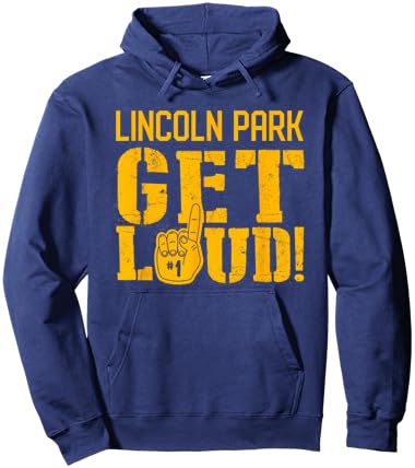 Lincoln Park High School Get Loud! Hoodie - Hoodie | Navy