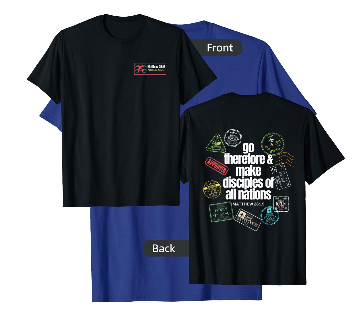 GREAT COMMISSION (front logo) T-Shirt