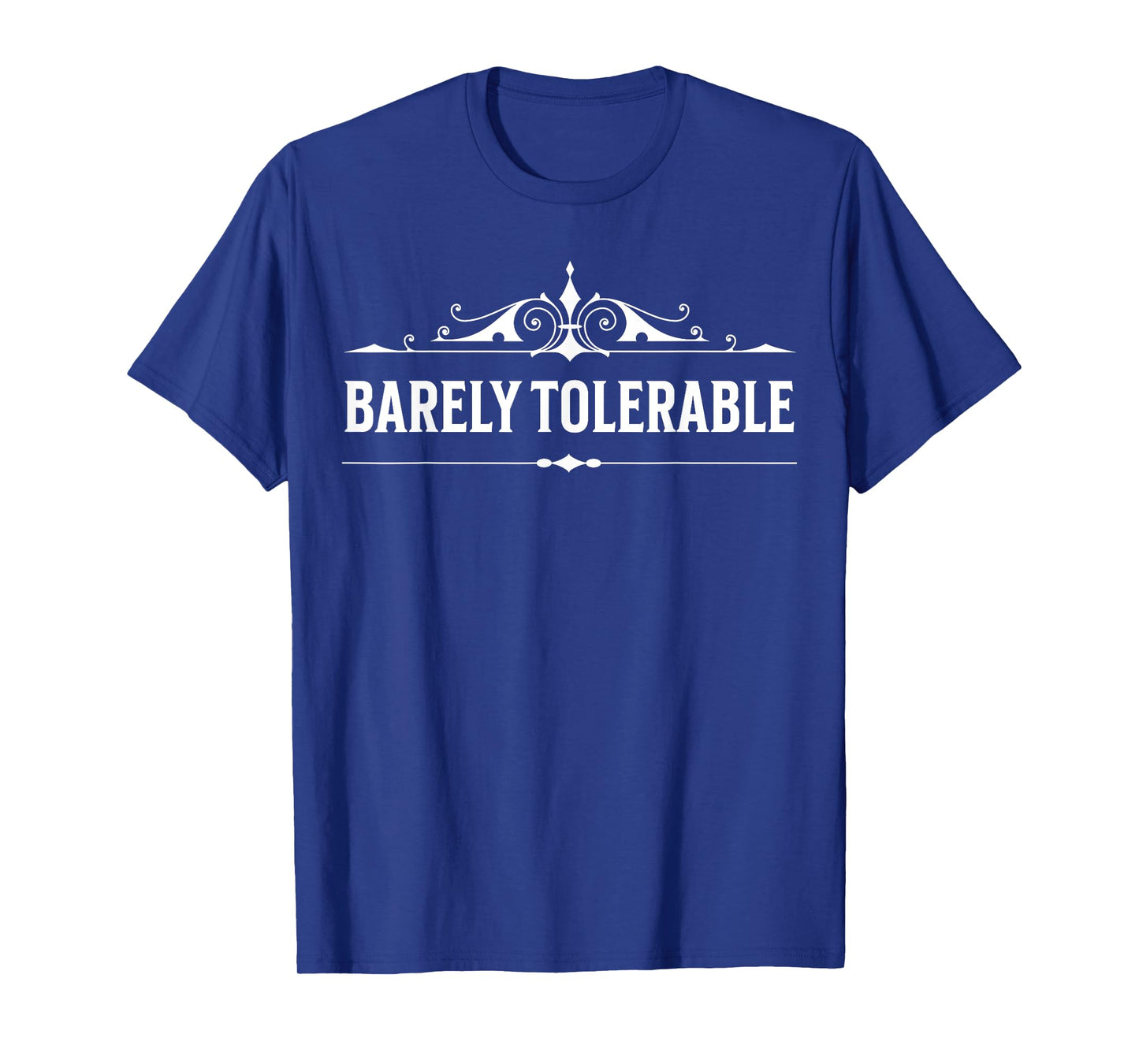 Jane Austen Barely Tolerable Book Quote T-Shirt