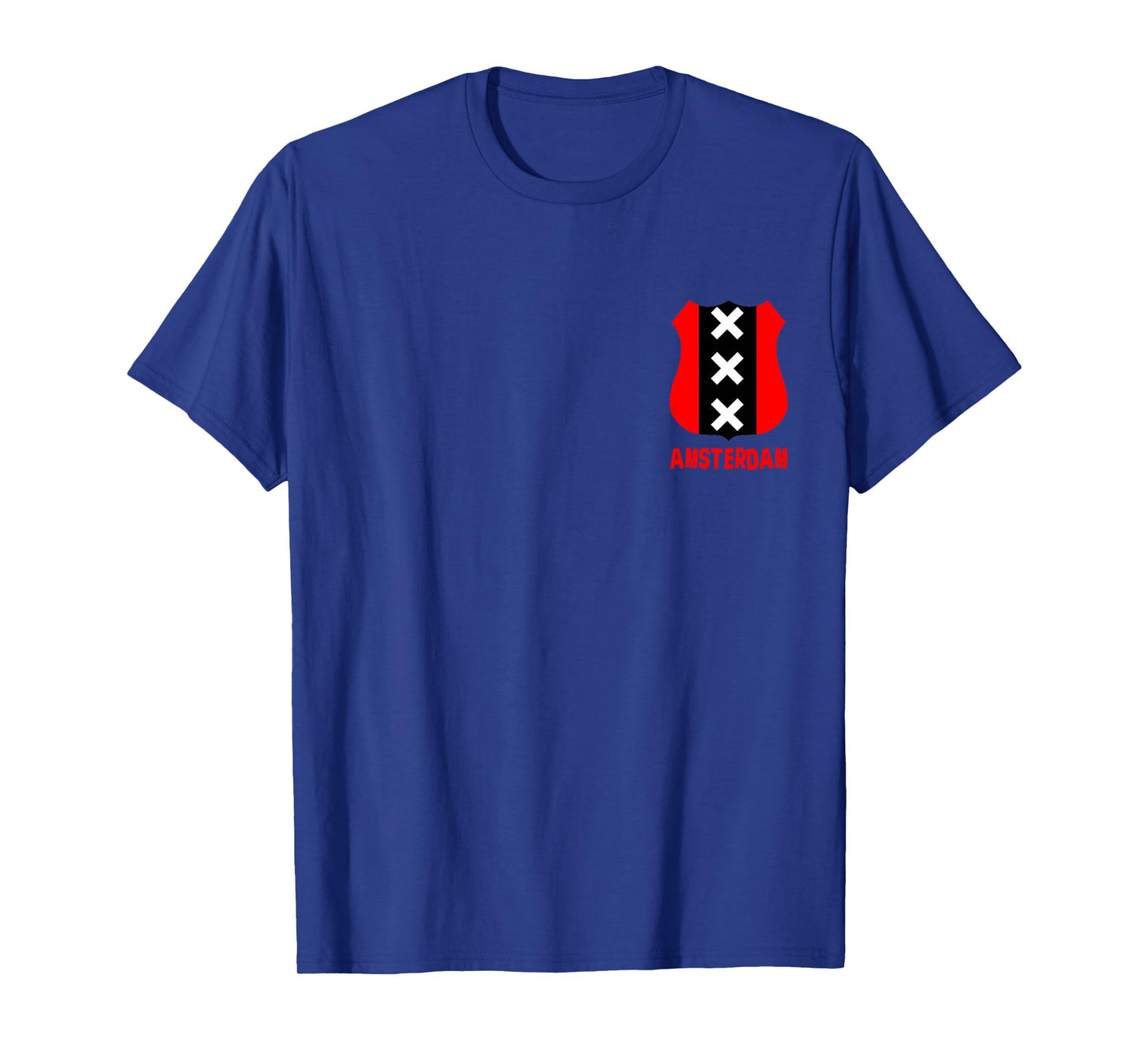 Amsterdam Coat of Arms Symbol 3X Shield Crest Flag T-Shirt