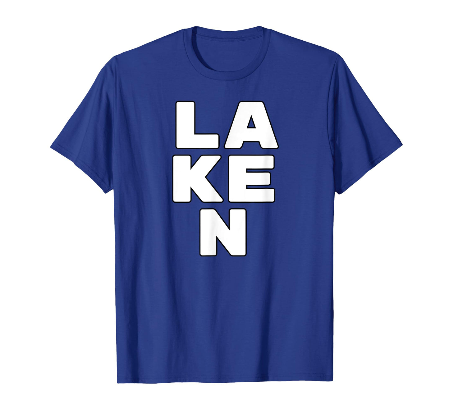 LAKEN Personalized Retro Girls Custom LAKEN Name T-Shirt