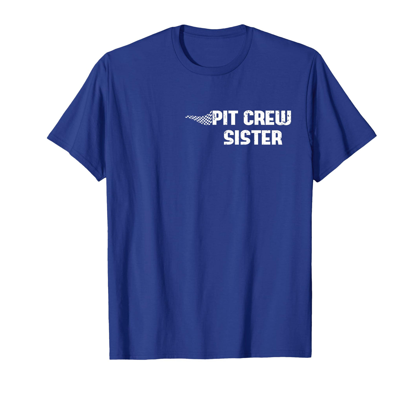 Pit Crew Sister Racing Car Family Matching Birthday Party T-Shirt