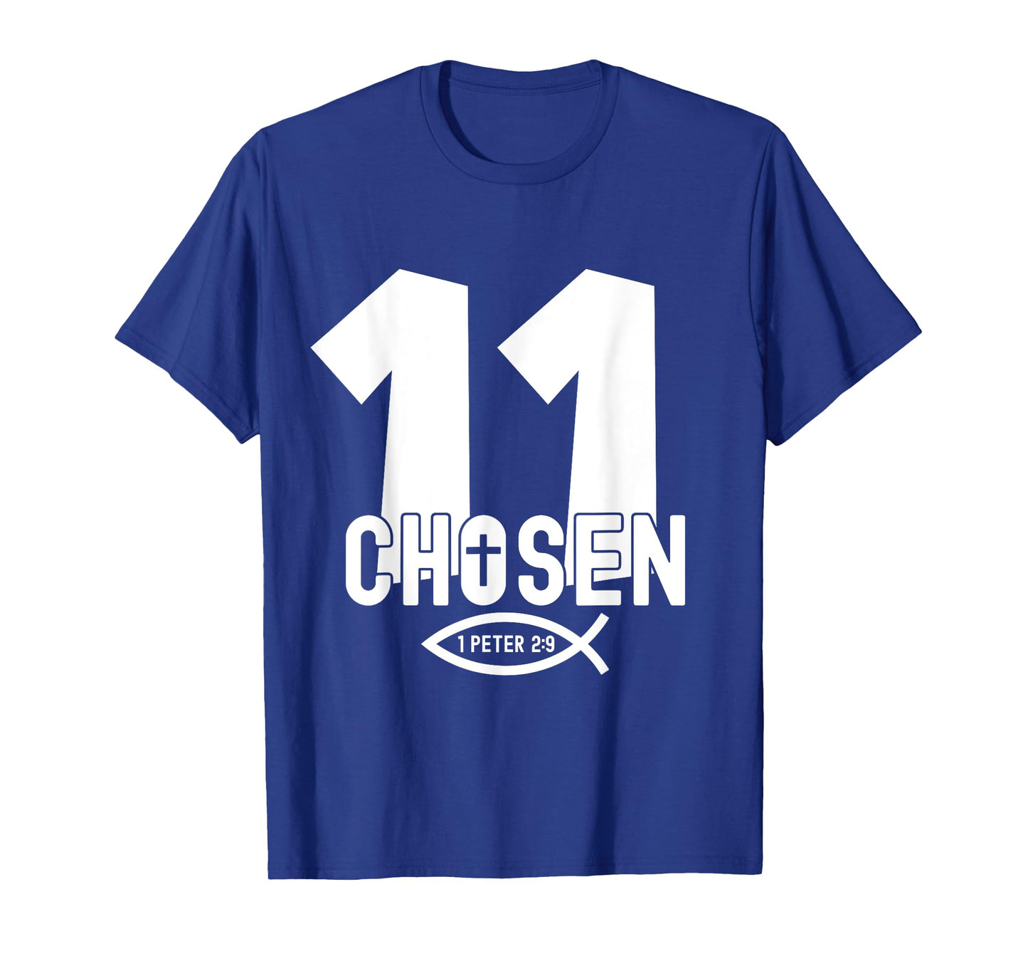 Religious Chosen 11 Years Jesus 11TH Birthday T-Shirt