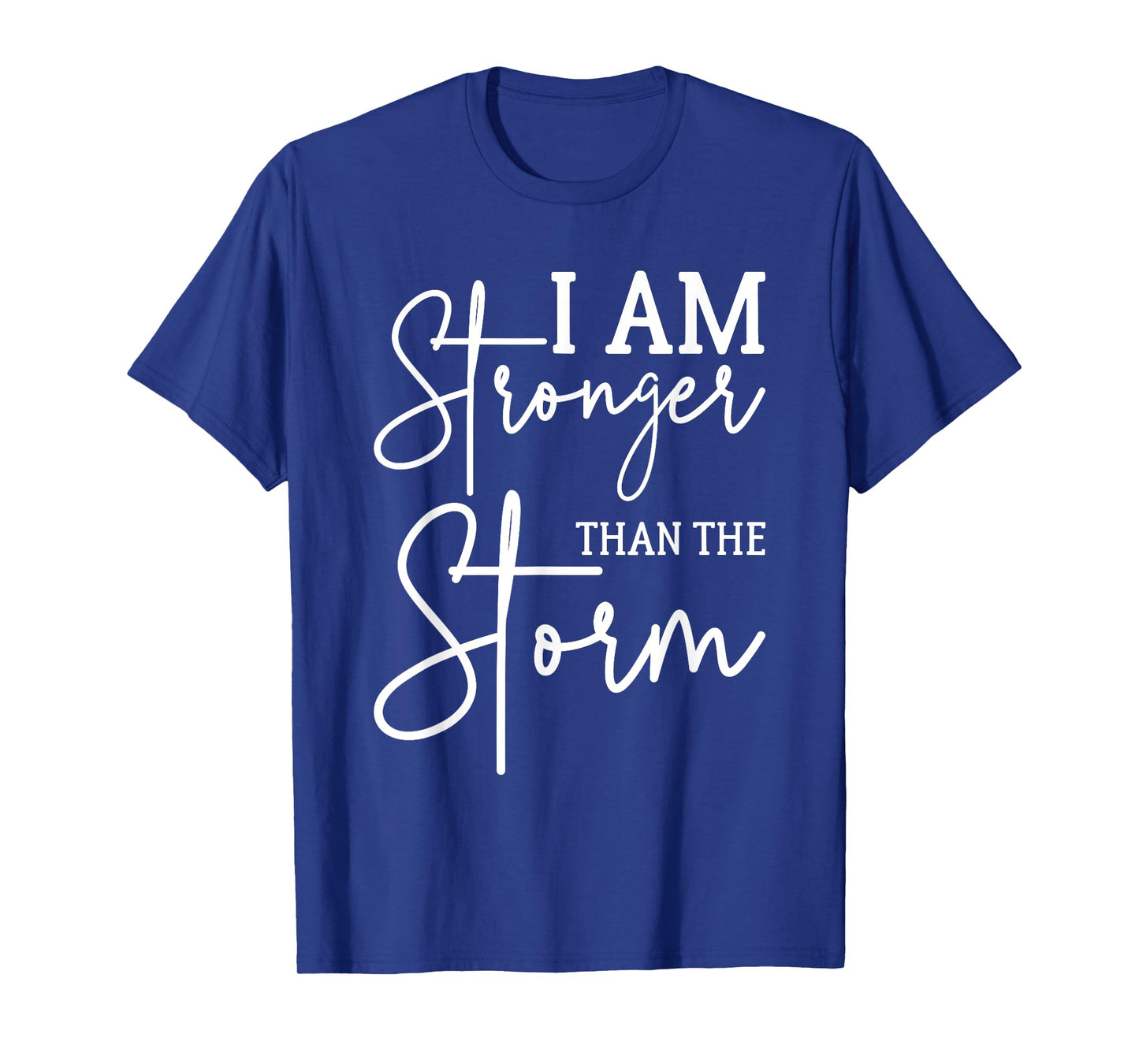 I am stronger than the storm christian faith bible verses T-Shirt