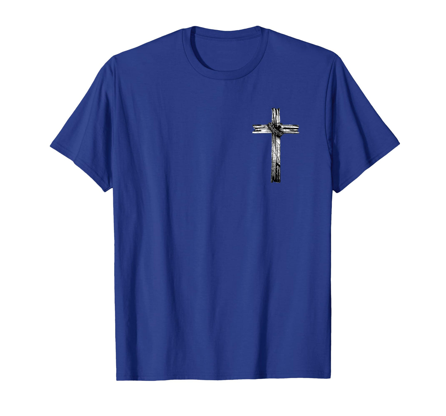 John 3:16 Christian Cross Bible Front and Back T-Shirt