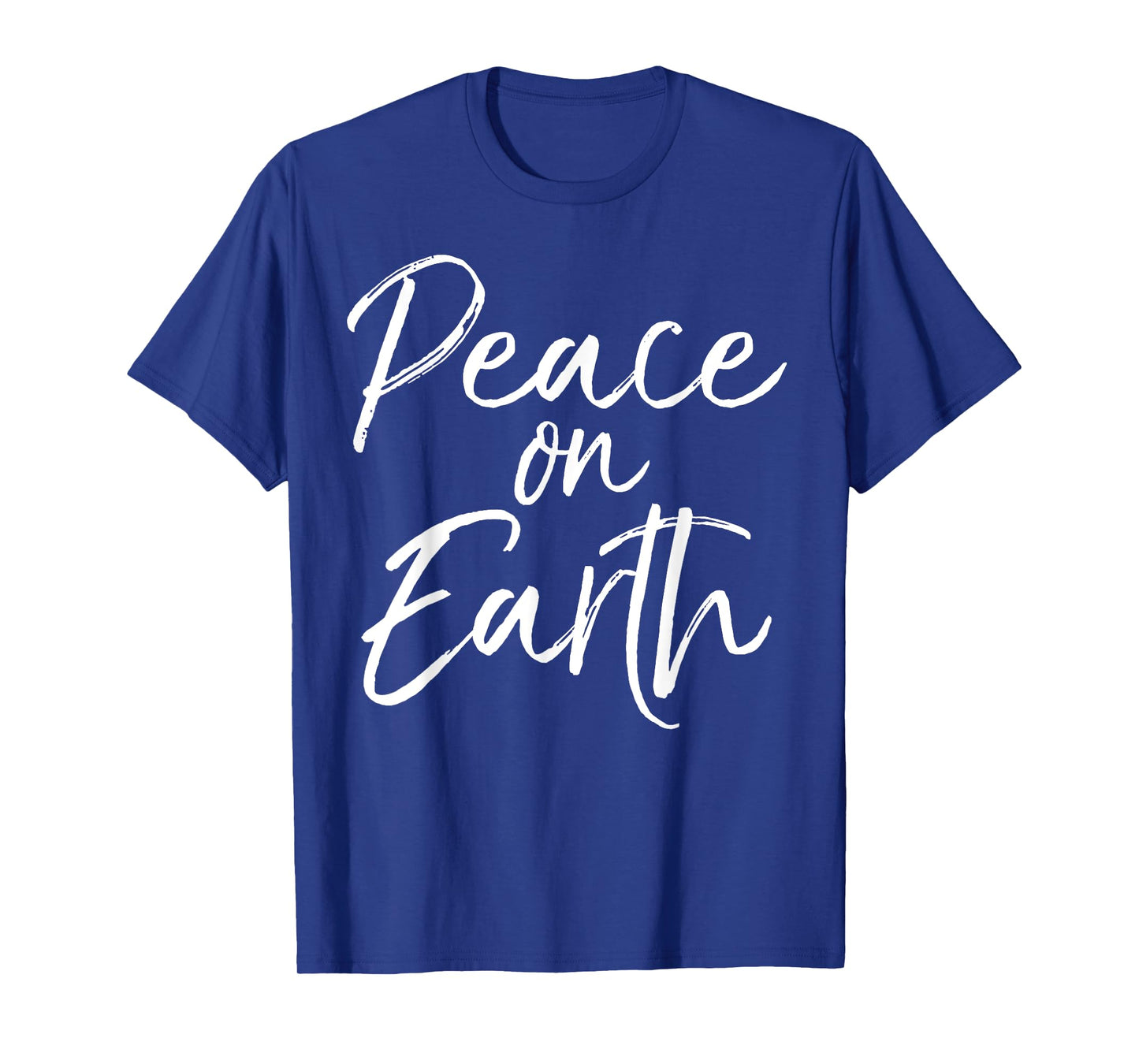 Peace on Earth Shirt for Women Cute Christmas Carol Tshirt T-Shirt