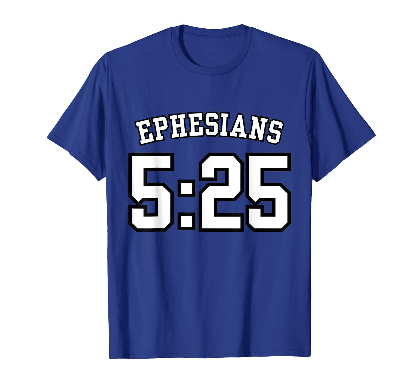 Ephesians 5:25 Sports Jersey Christian Scripture Design T-Shirt