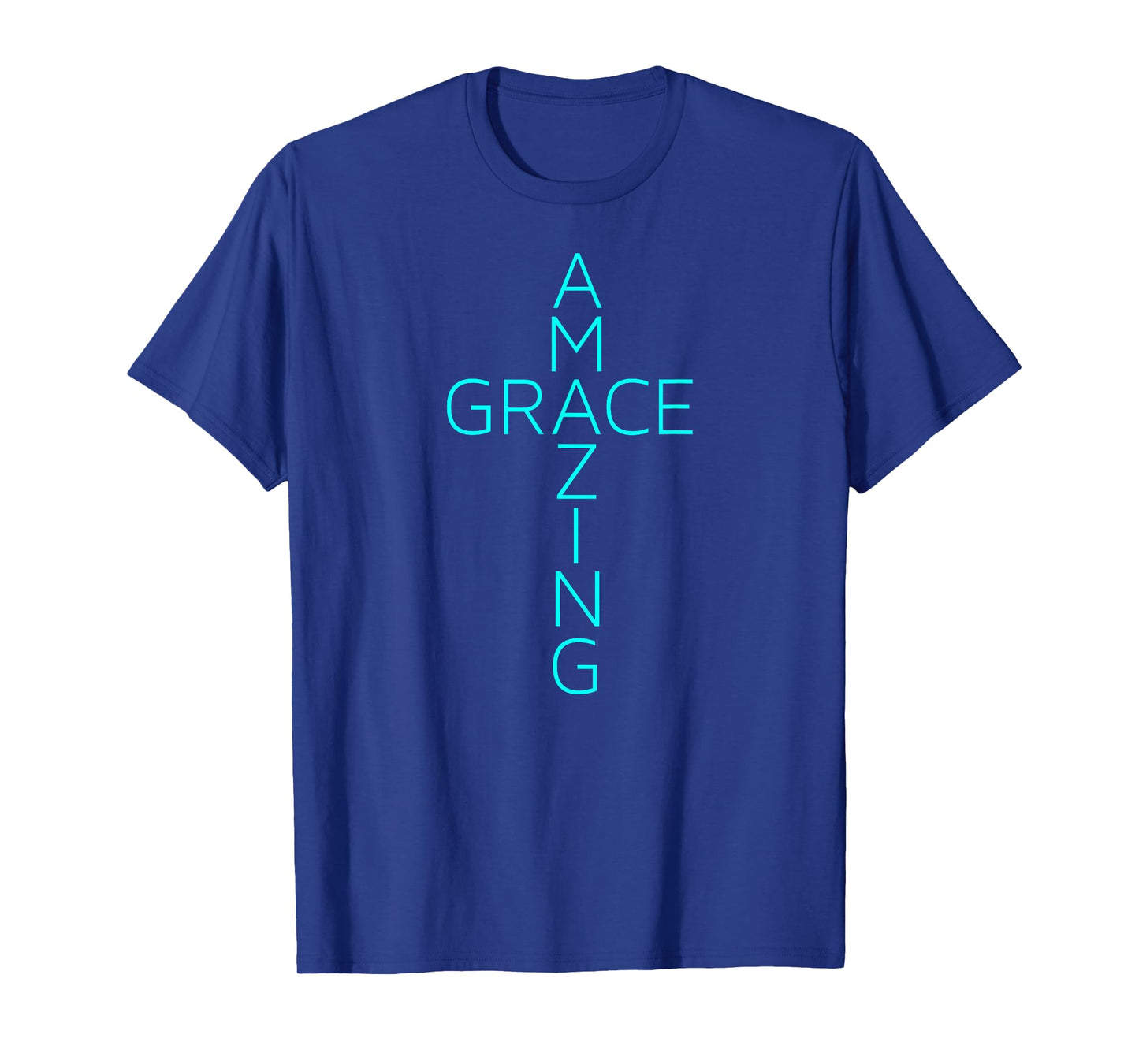 Amazing Grace Cross T-shirt Gods Grace & Mercy T Shirt T-Shirt