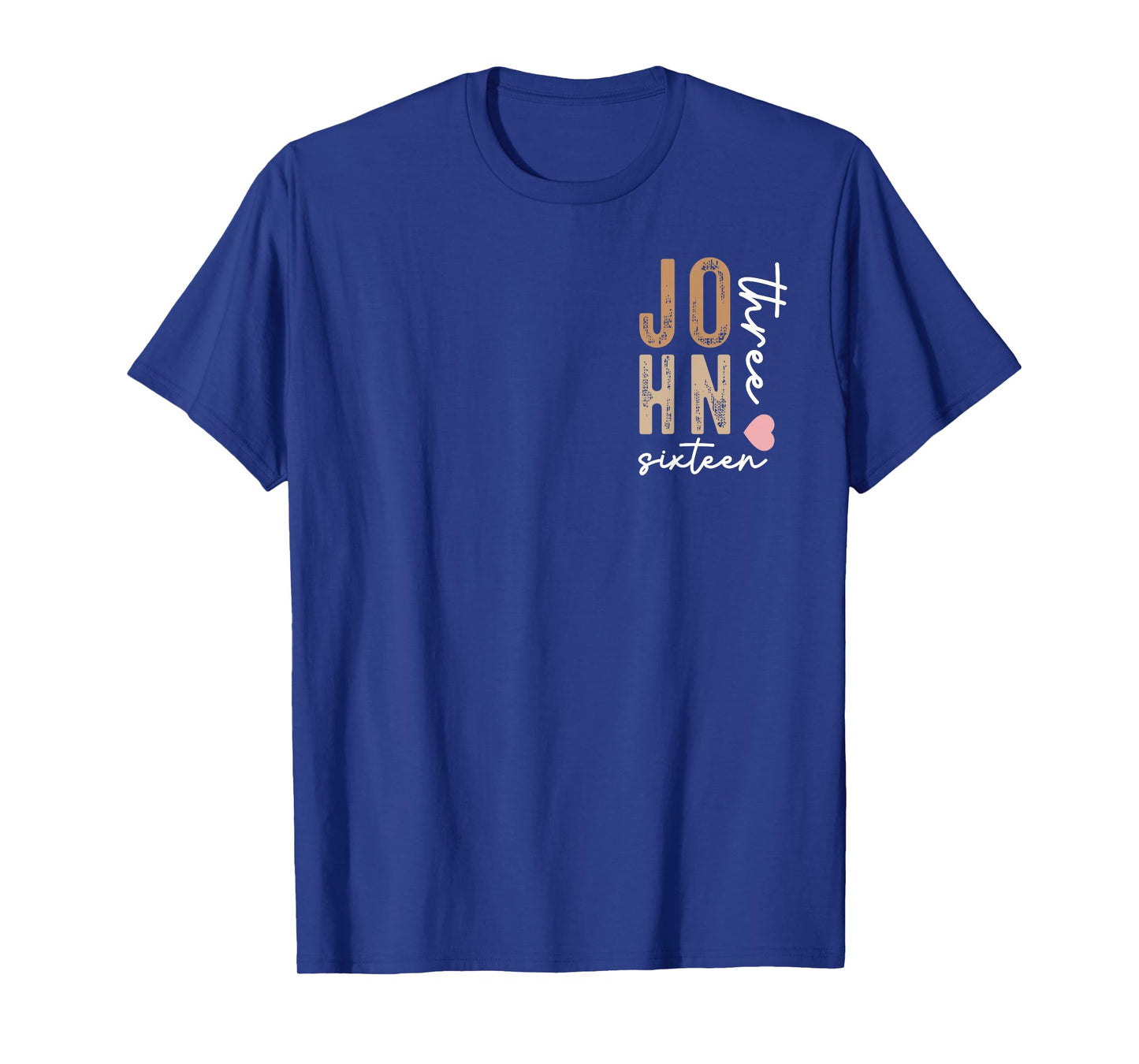 Christian For God So Loved The World Front and Back Art T-Shirt
