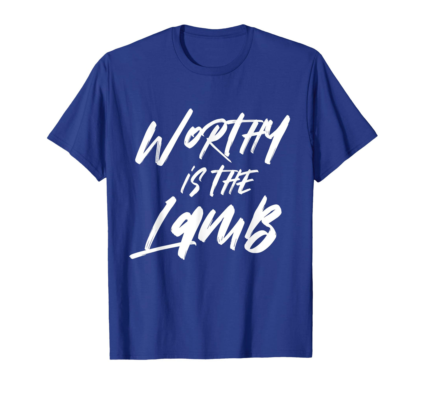 Worthy Is The Lamb Deluxe Encouraging Christian T-shirt T-Shirt