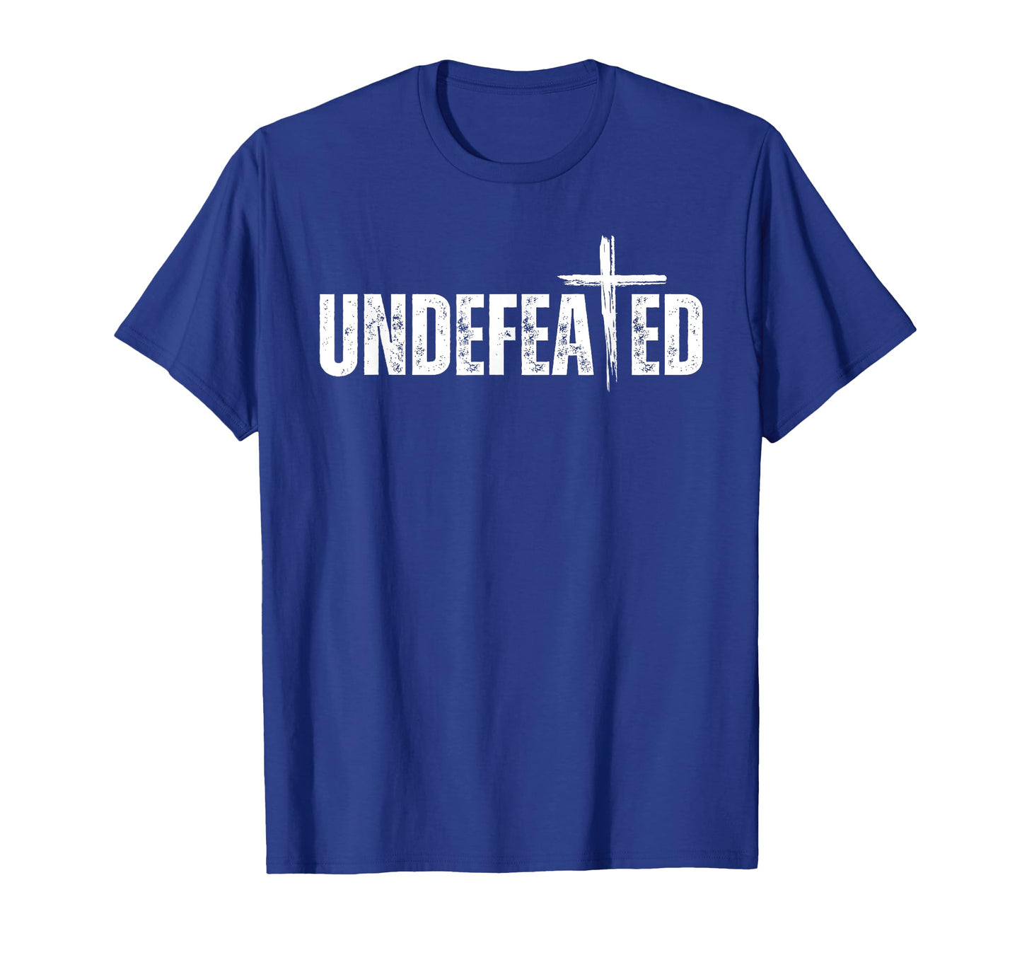 Undefeated Cross Christian Evangelical Jesus He Is Risen T-Shirt
