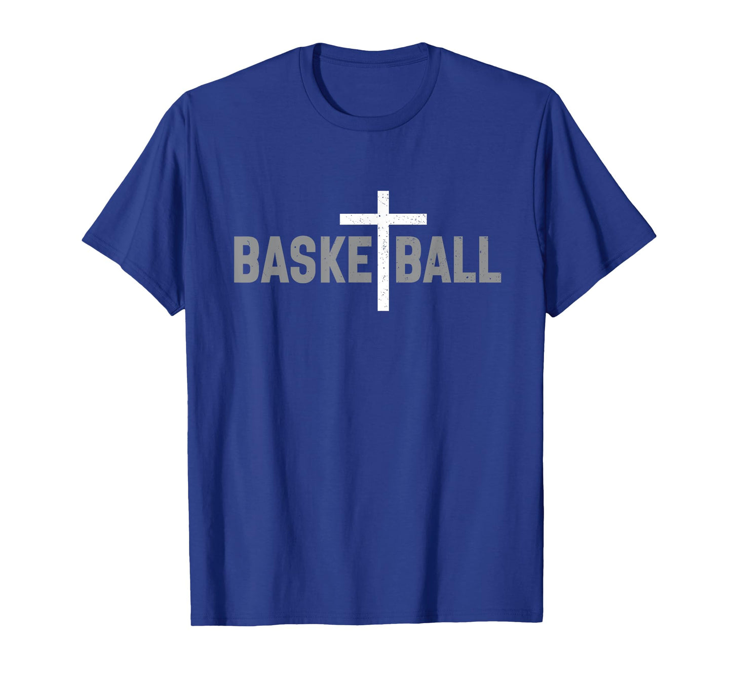 Christian Basketball Cross Men Boys Graphic T-Shirt