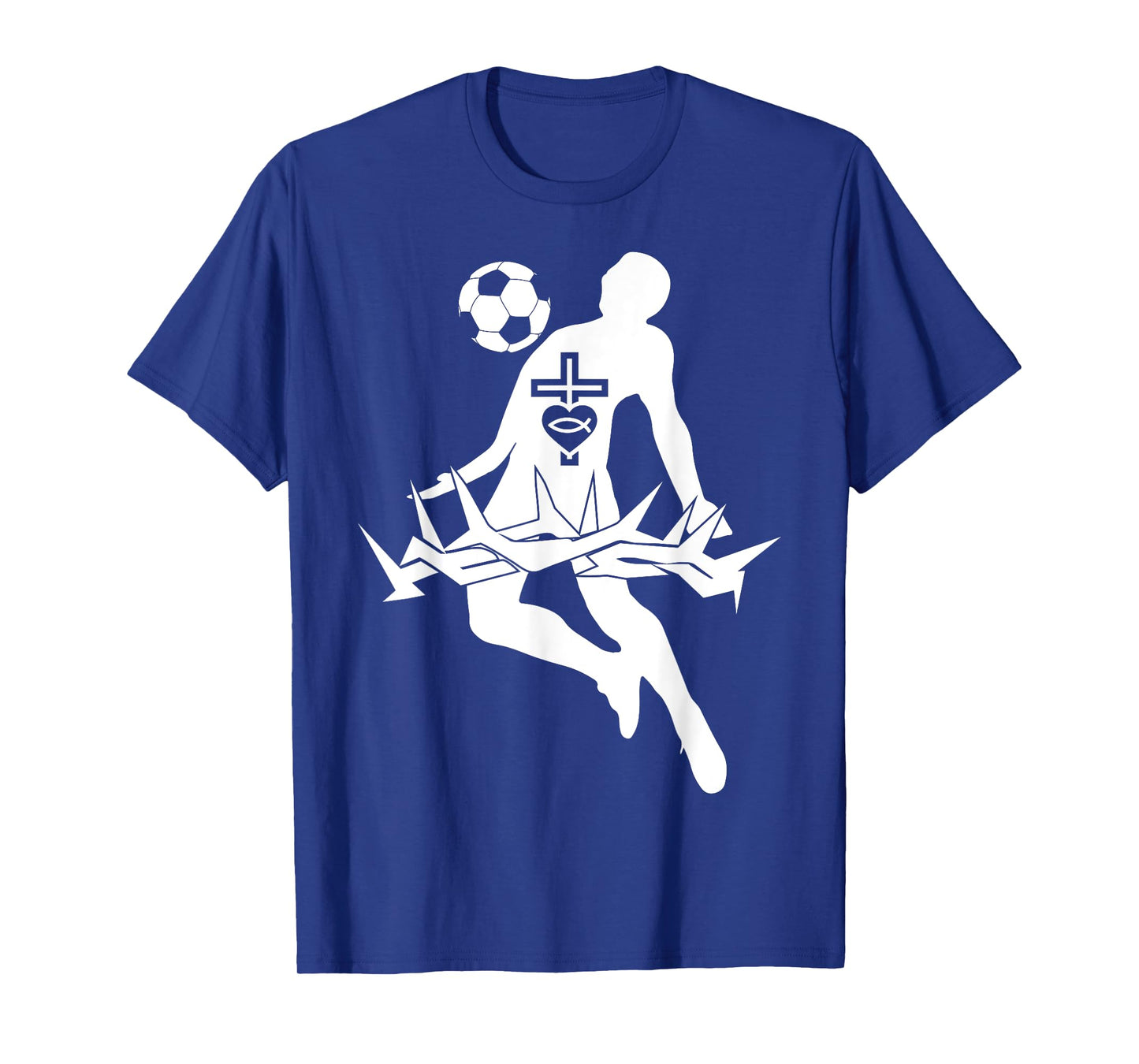 Religious Jesus Soccer Christ GOD Soccer T-Shirt
