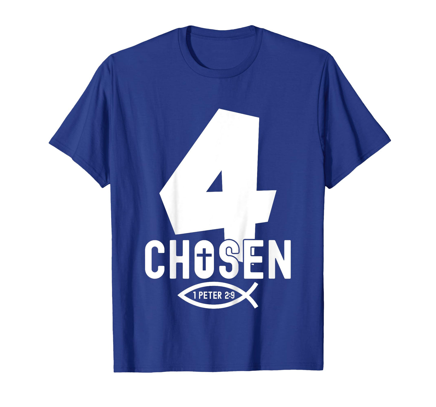 Religious Chosen 4 Years Jesus 4TH Birthday T-Shirt