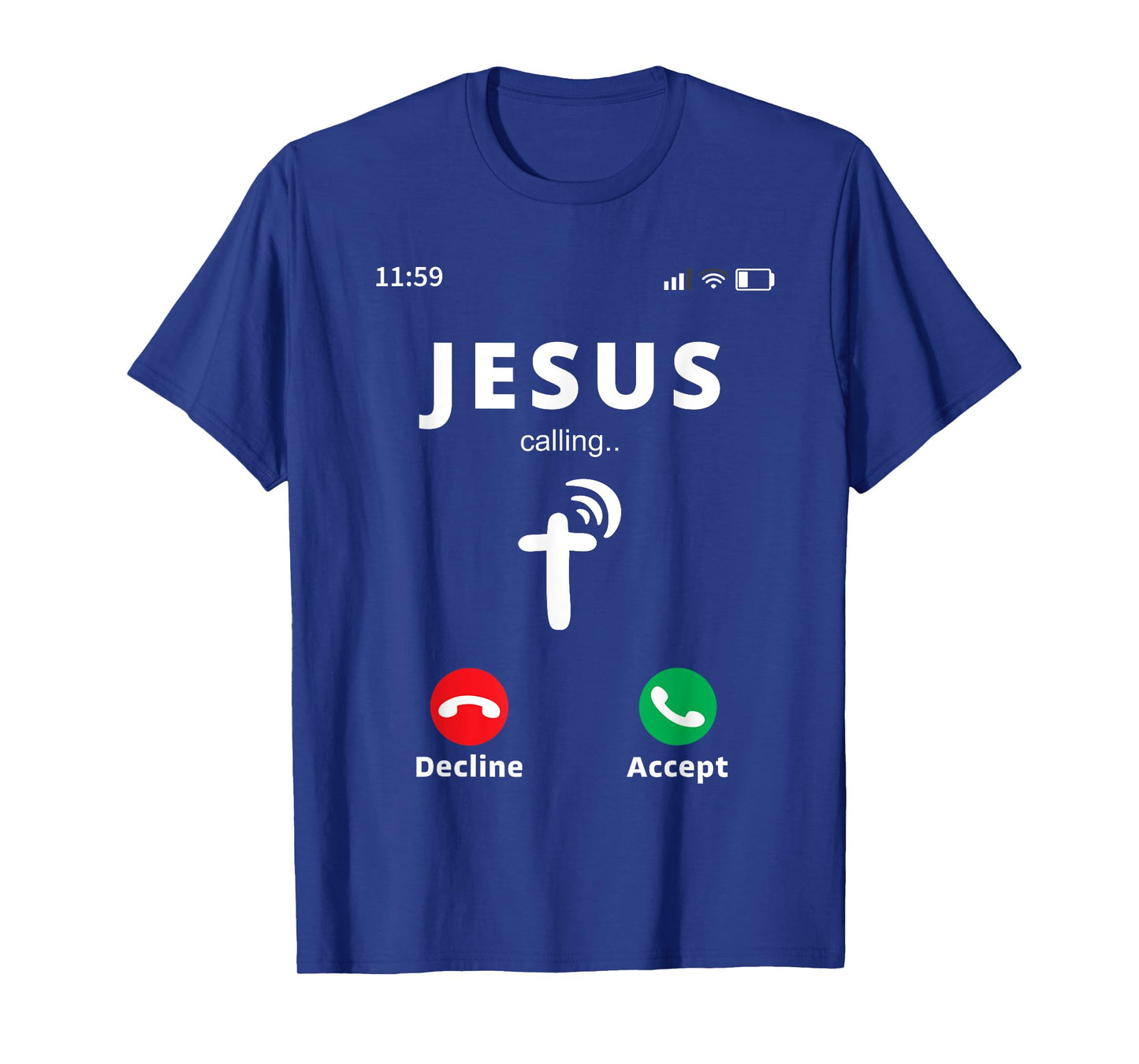 Jesus is Calling at 11:59pm | Christian Church Men and Women T-Shirt