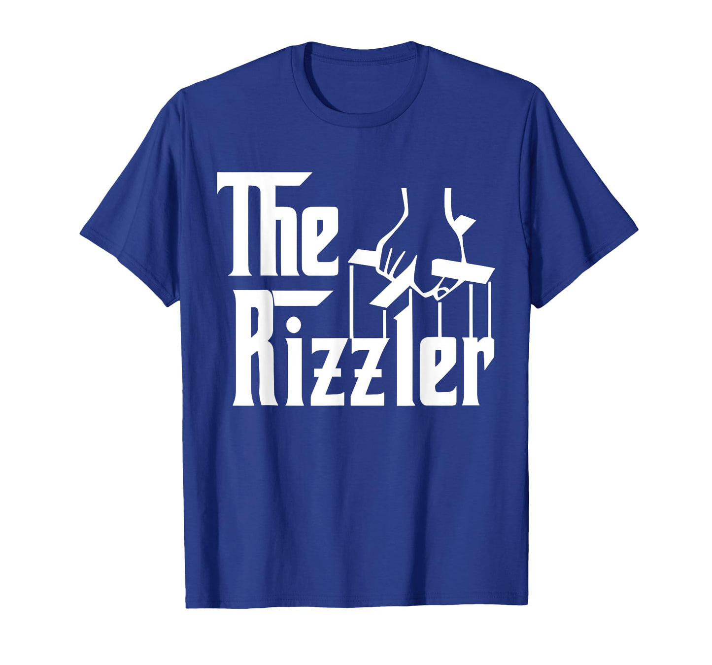 The Funny Rizzler Big Justice Apparel Men Women Unisex-Adults T-Shirt, Black, Small, Short Sleeve, Modern, Graphic T-Shirt
