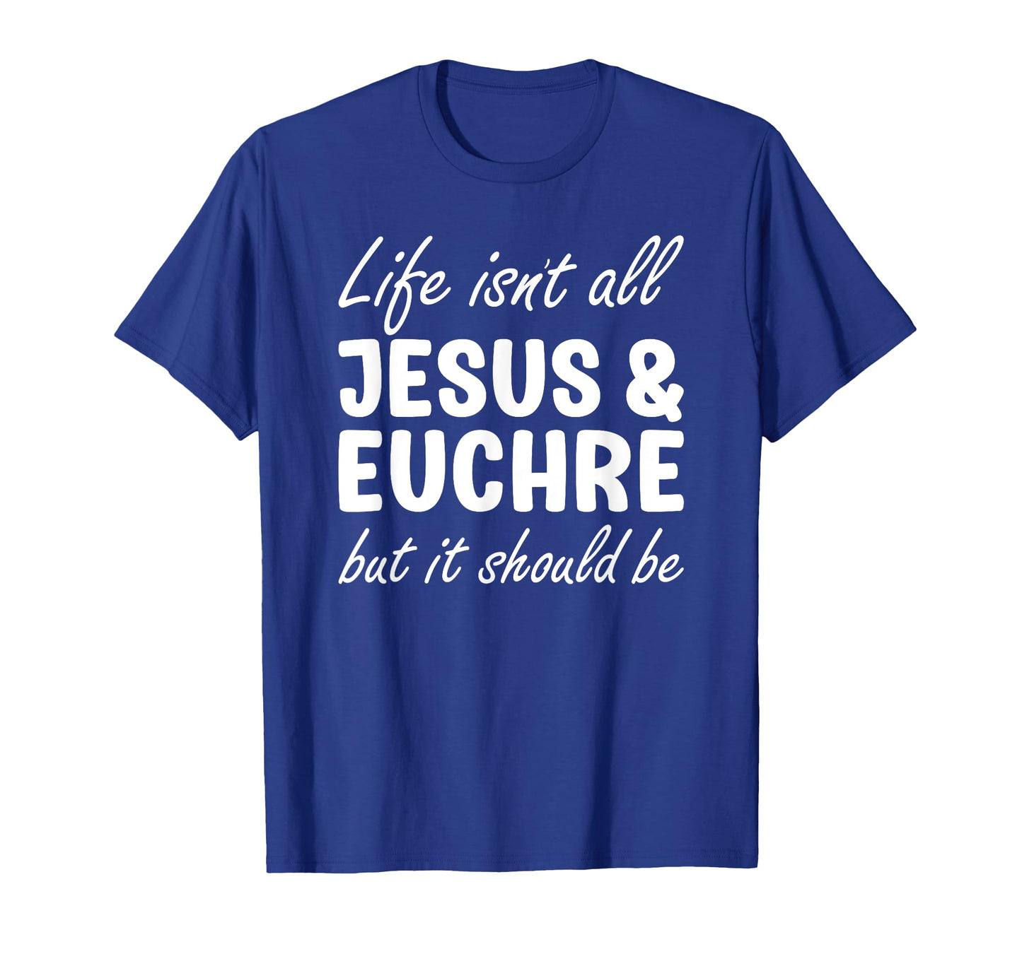Euchre for Men or Women I Love Euchre Funny Euchre Player T-Shirt