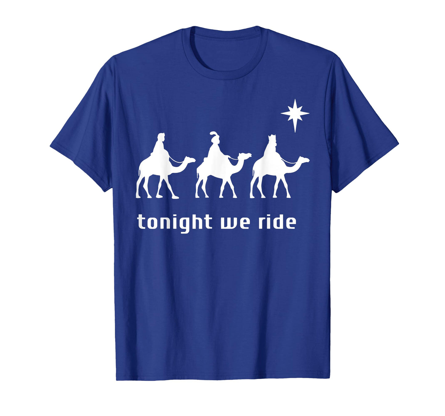 Funny Tonight We Ride Tee Shirt - Unisex T-Shirt - Black - Small - Modern Cross Print Straight Fit - Short Sleeve - Lightweight, Cross Print
