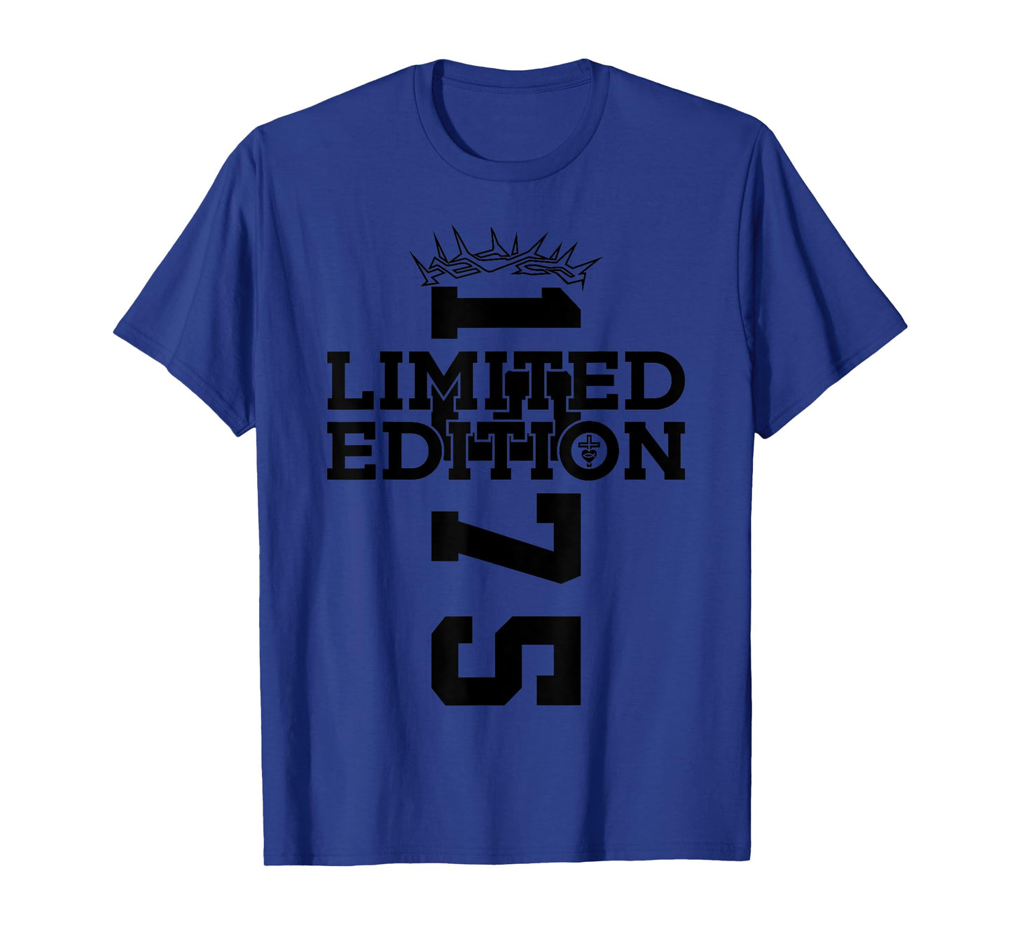 Religious Limited Edition 1975 Jesus 50TH Birthday T-Shirt