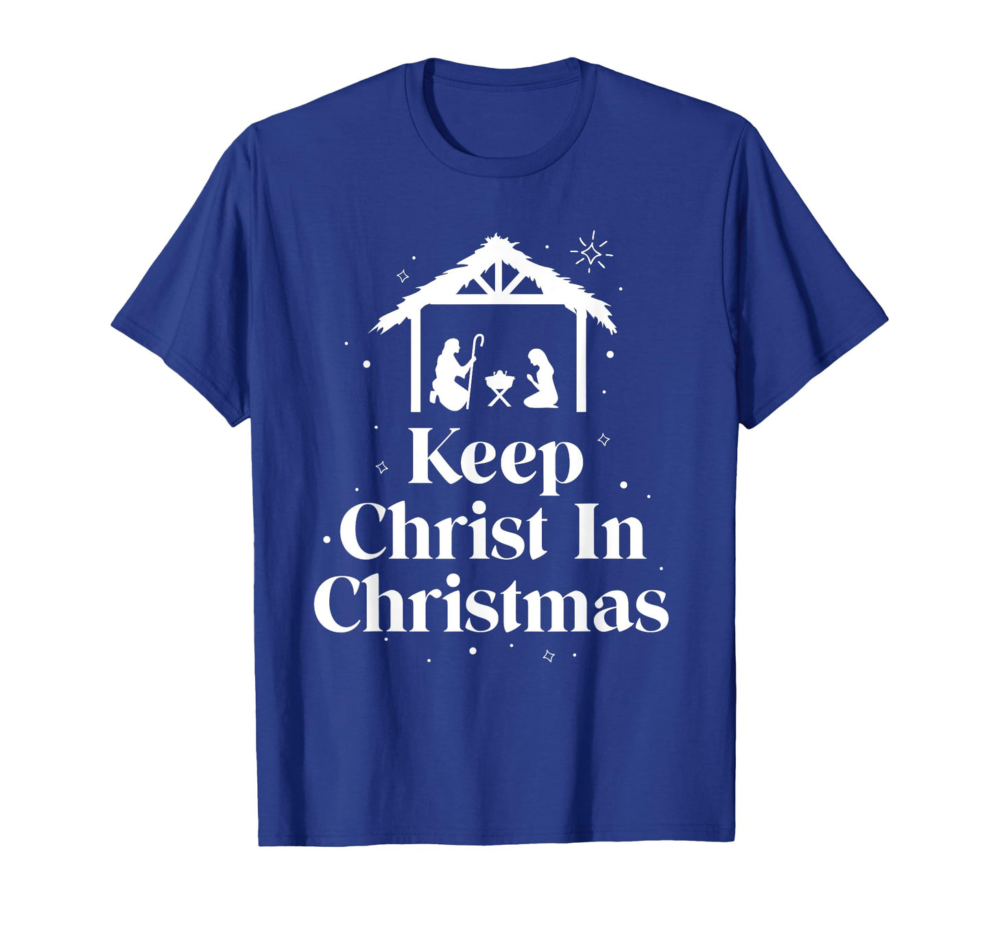 Keep Christ In Christmas Jesus Christian Womens Christmas T-Shirt