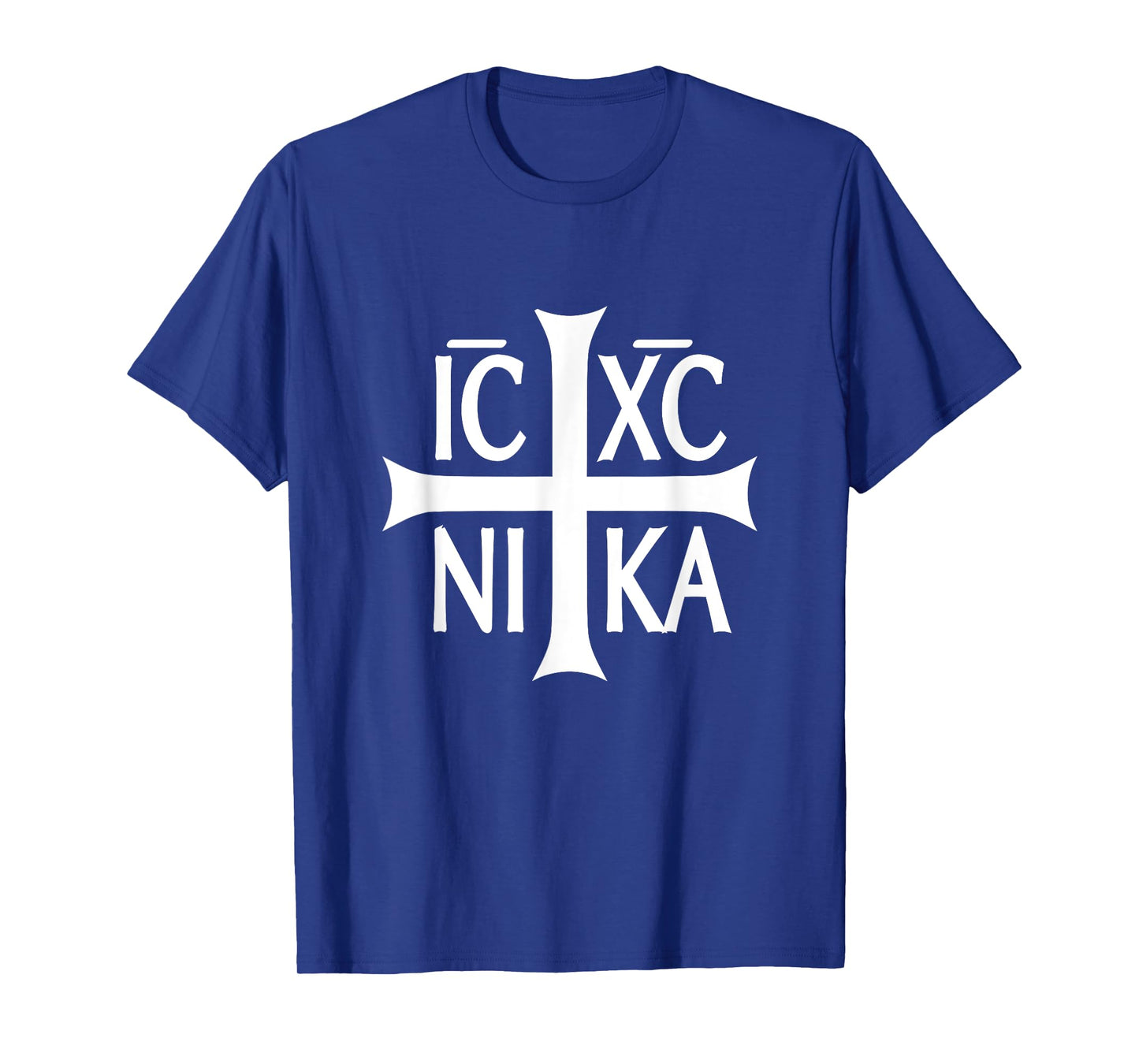 IC XC NIKA Cross T-Shirt Eastern Christian Greek Tee Shirt T-Shirt