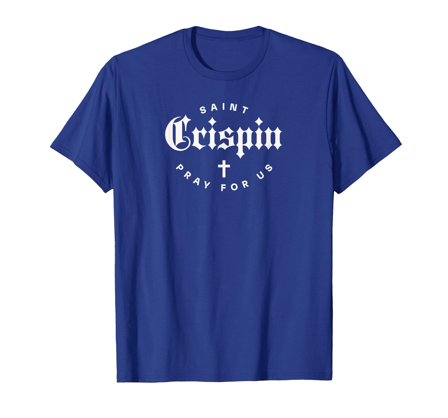 St Crispin Catholic Confirmation Saint Minimalist Cobblers T-Shirt