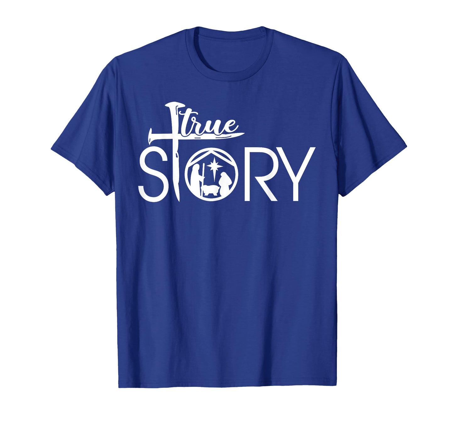 True Story of Jesus Birth Christmas Nativity Christmas gifts T-Shirt