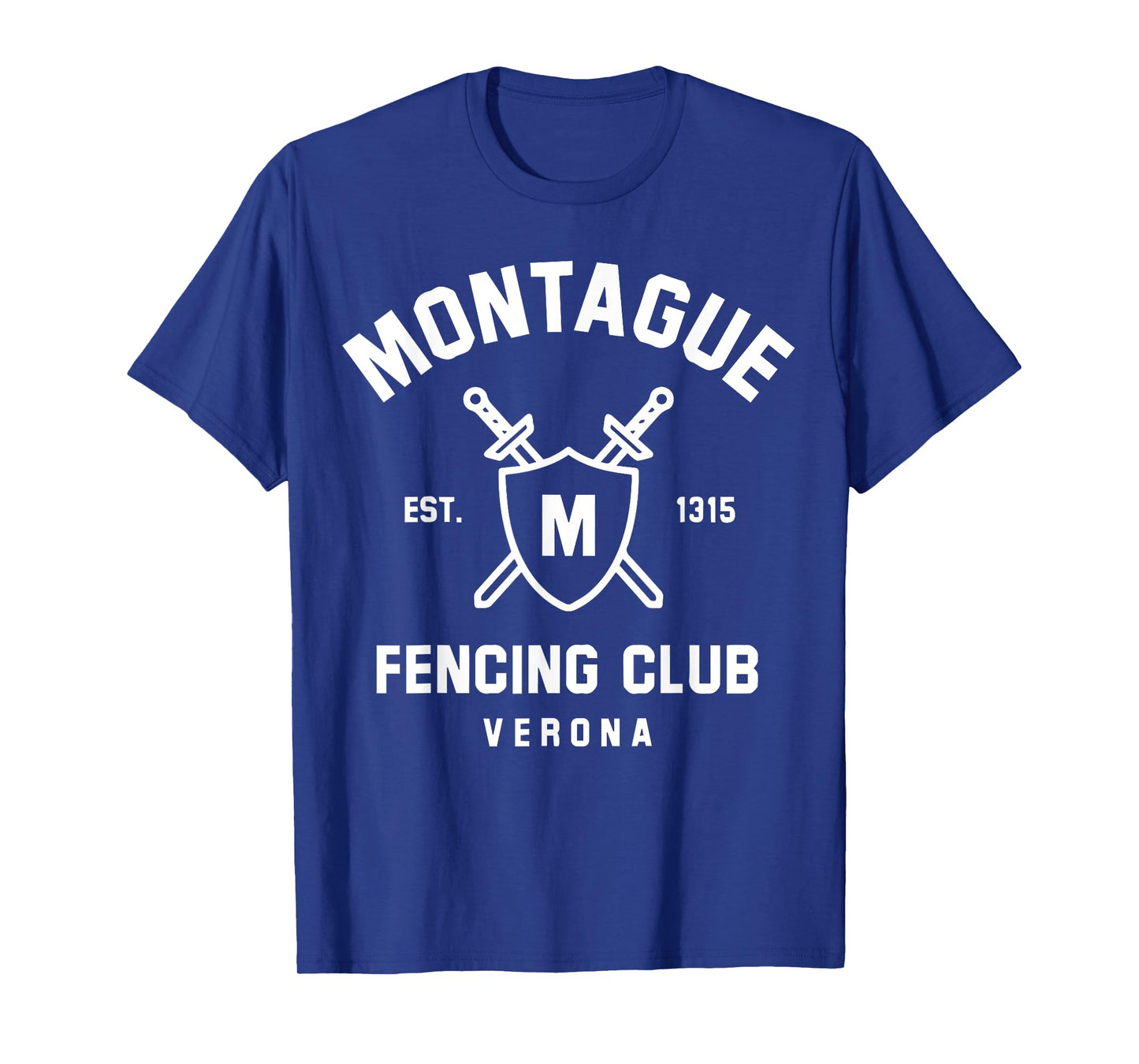 Montague Fencing Club - Shakespeare - Romeo Juliet T-Shirt