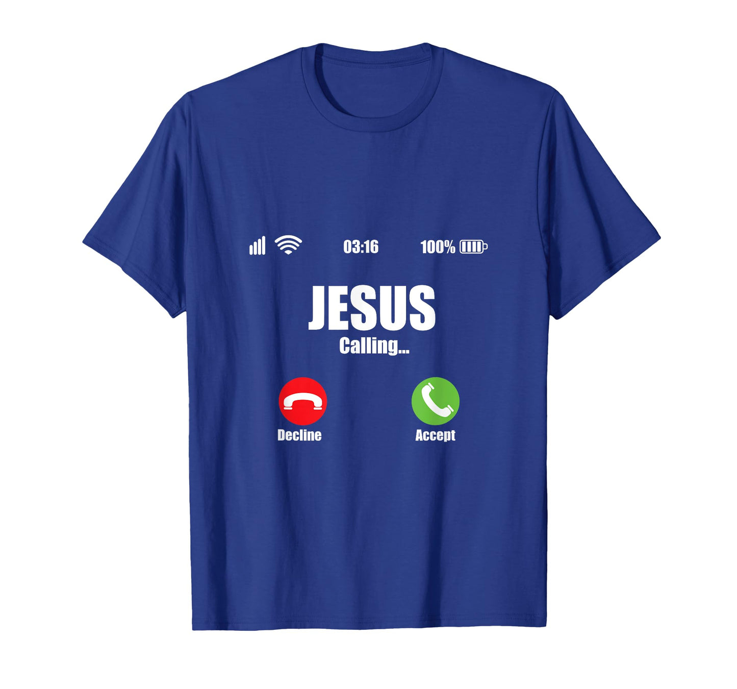 Jesus Is Calling Shirt Christian Cross Modern Believe T-Shirt