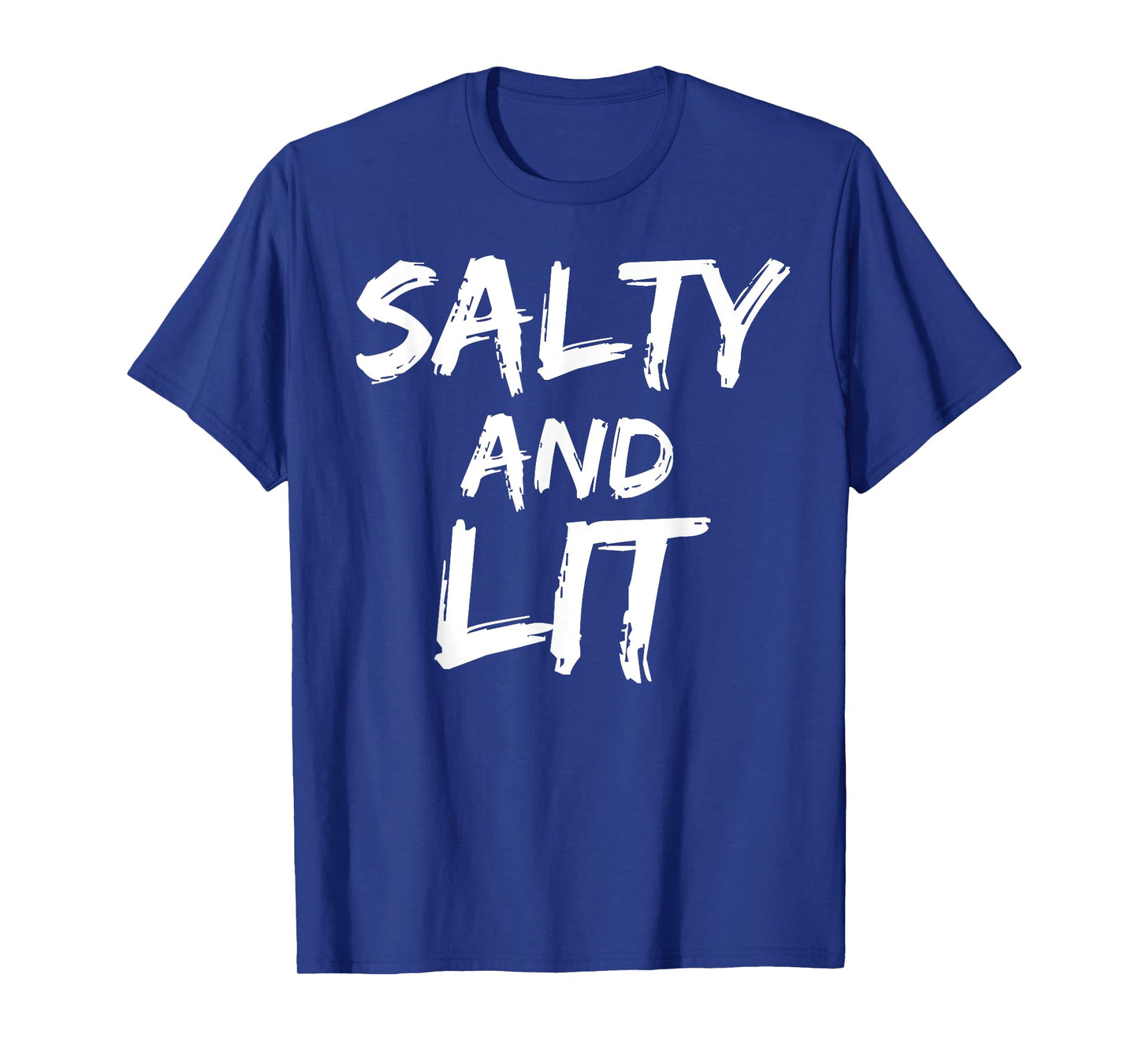 Salty and Lit Shirt for Men Funny Salt & Light Christian Tee T-Shirt
