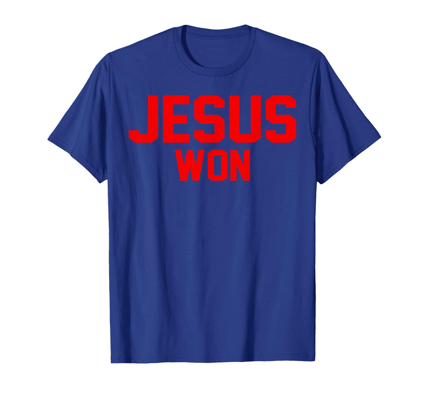 Jesus Won Ohio Pride Vintage Christian Jesus Won Front&Back T-Shirt