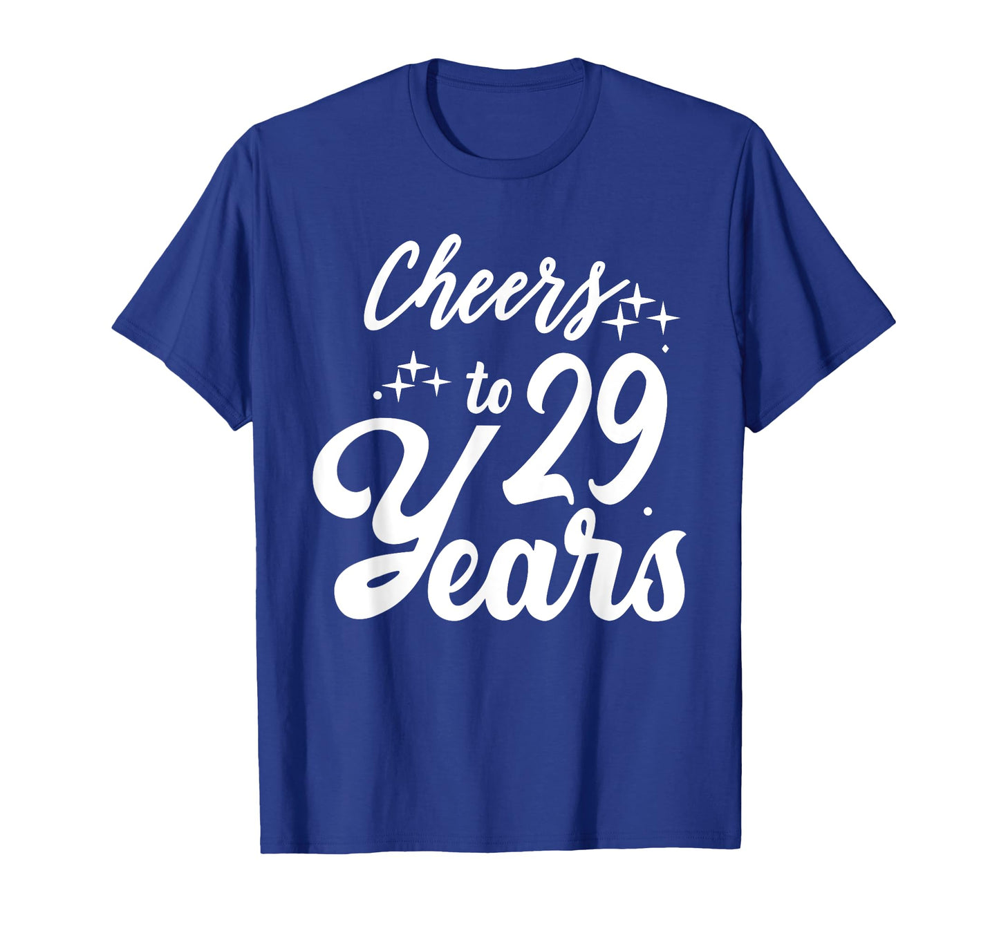 Cheers to 29 Years 29th Wedding Anniversary Couple Party T-Shirt
