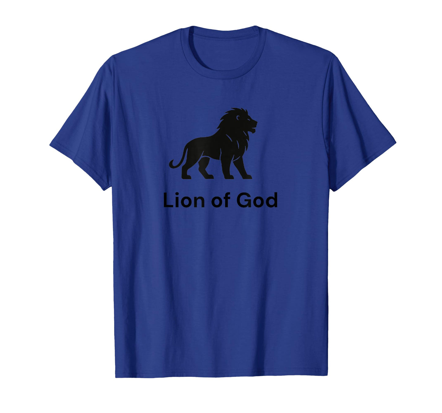 Lion of God | Christian Faith Minimalistic T-Shirt