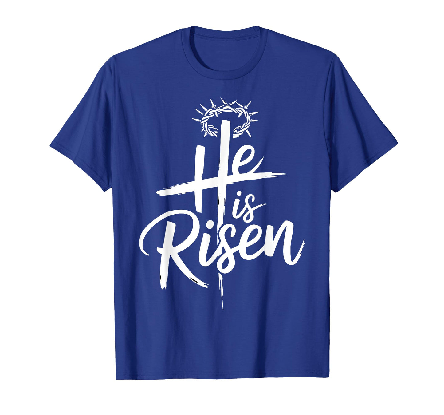 He is risen jesus cross for religious christian easter T-Shirt