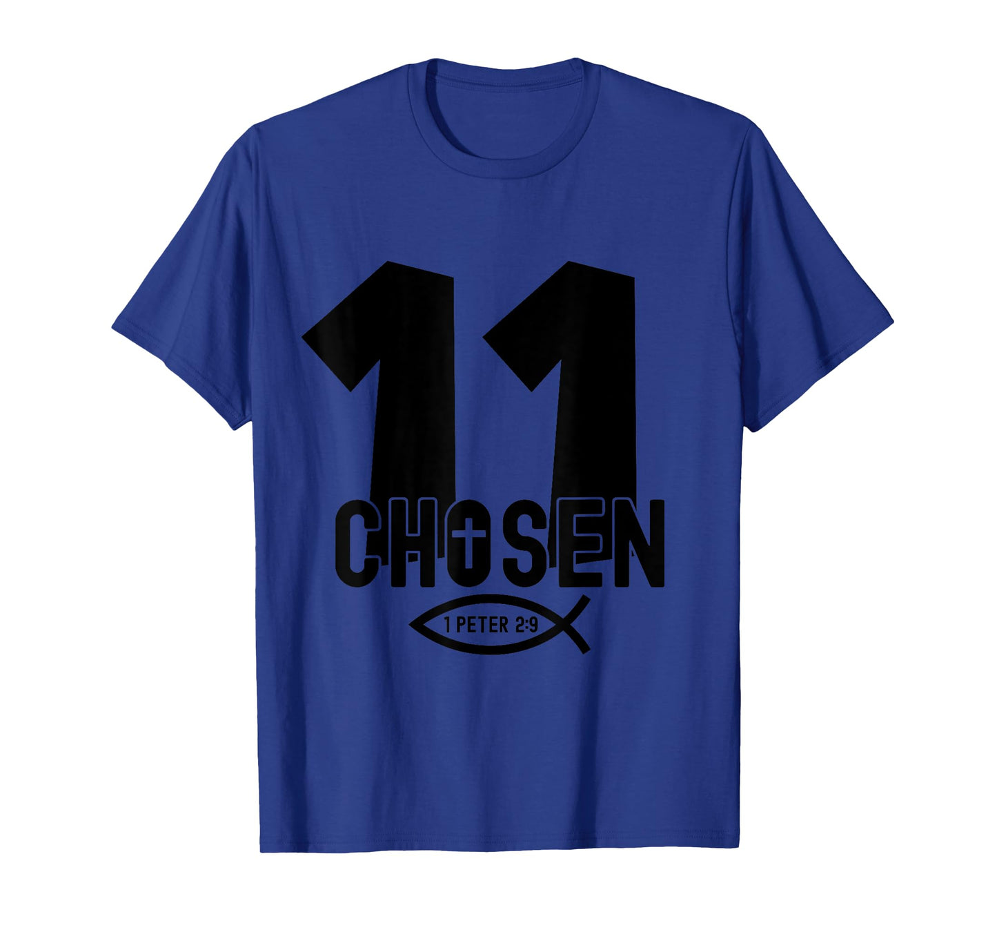 Chosen 11 Religious 11 Years Jesus 11TH Birthday T-Shirt