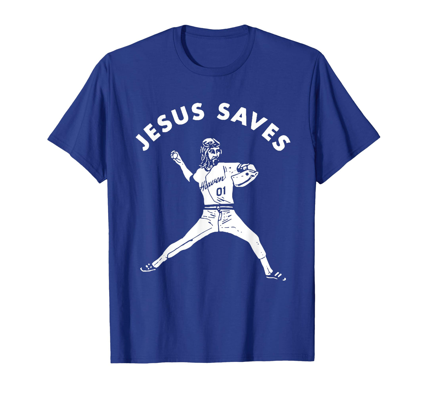Jesus Saves Shirt Religious Christian Faith Baseball T-Shirt