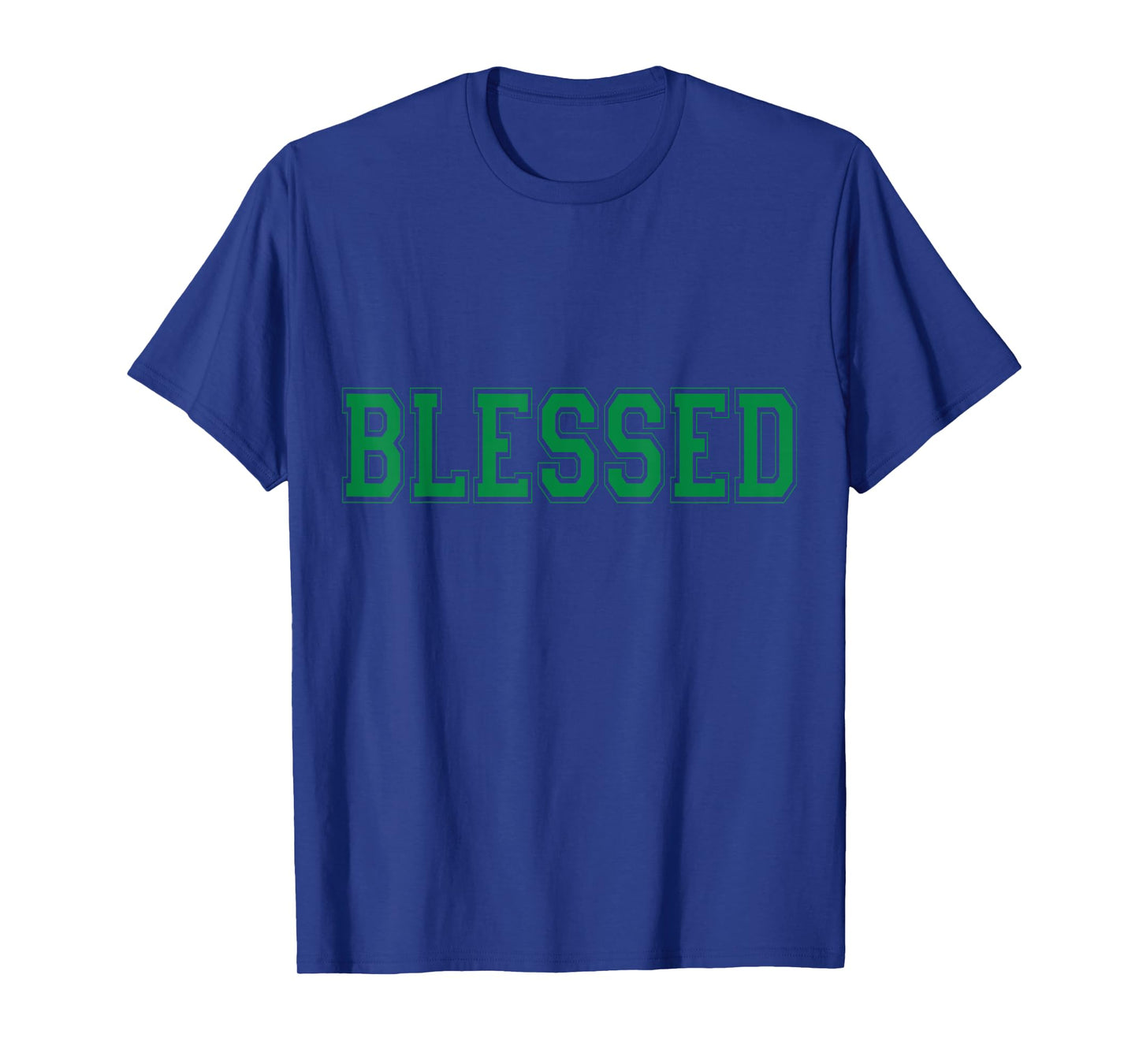 Christian T Shirts Blessed (Green)