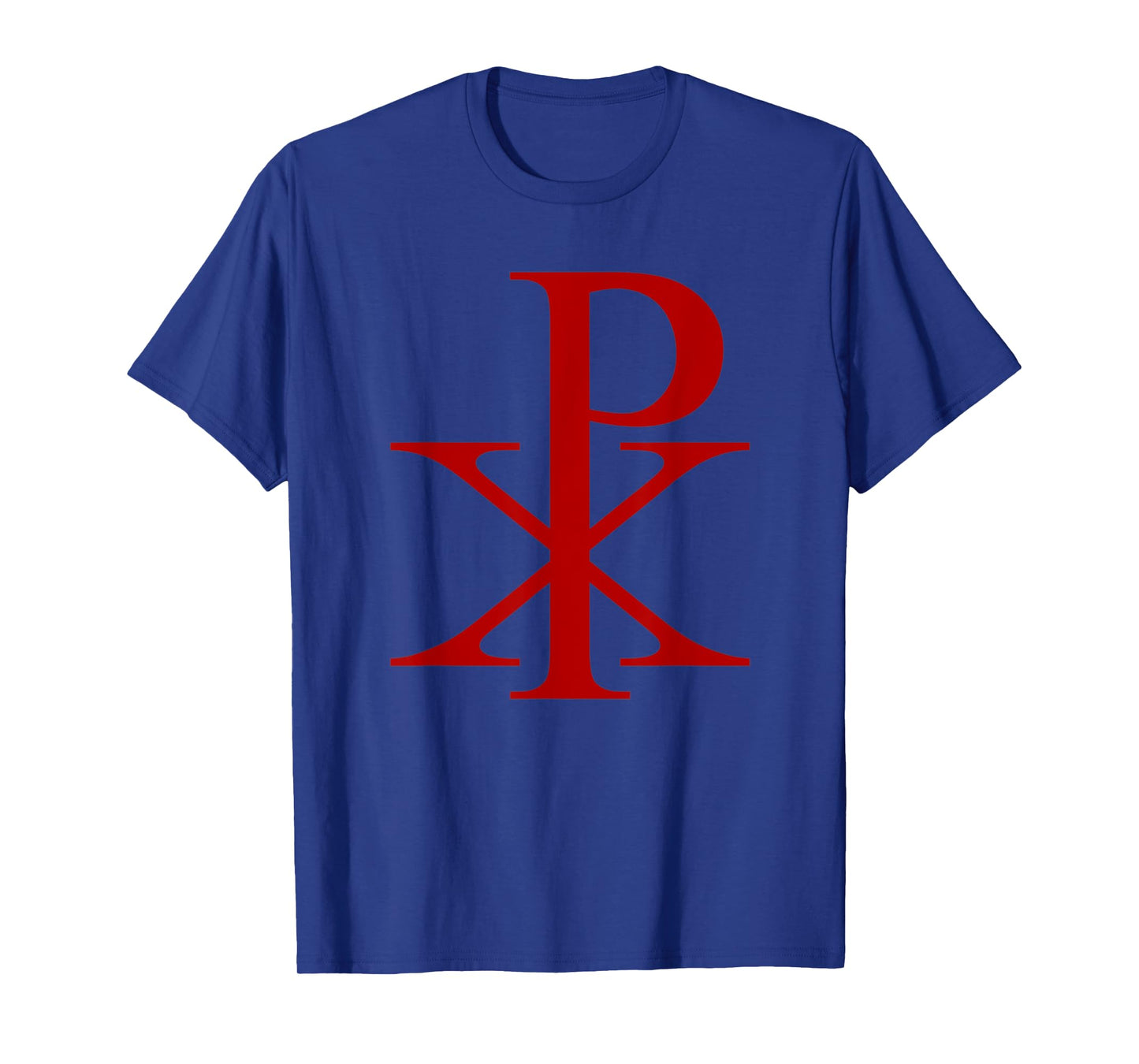 Vintage Red Christ Chi Rho Christian Monogram Christogram T-Shirt