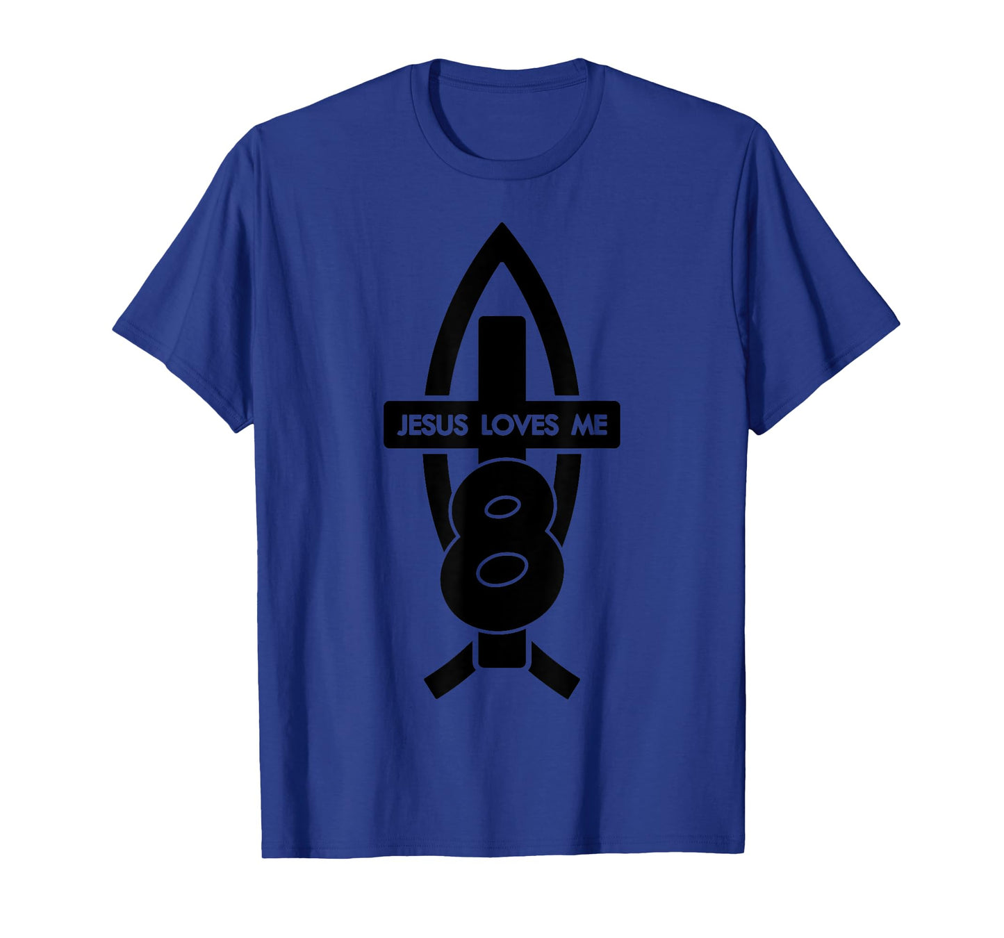 Jesus Loves ME 8 Religious 8 Years Jesus 8TH Birthday T-Shirt