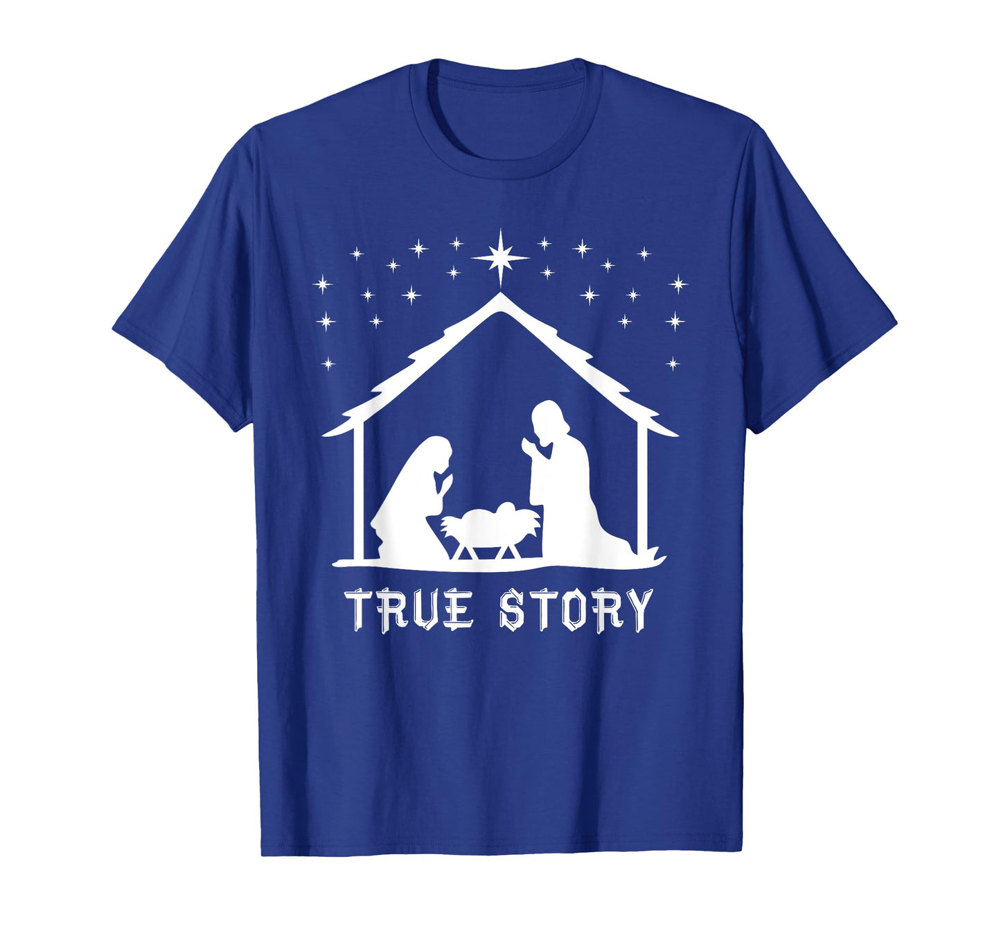 True Story of Jesus Birth Christmas Nativity Catholic T-Shirt