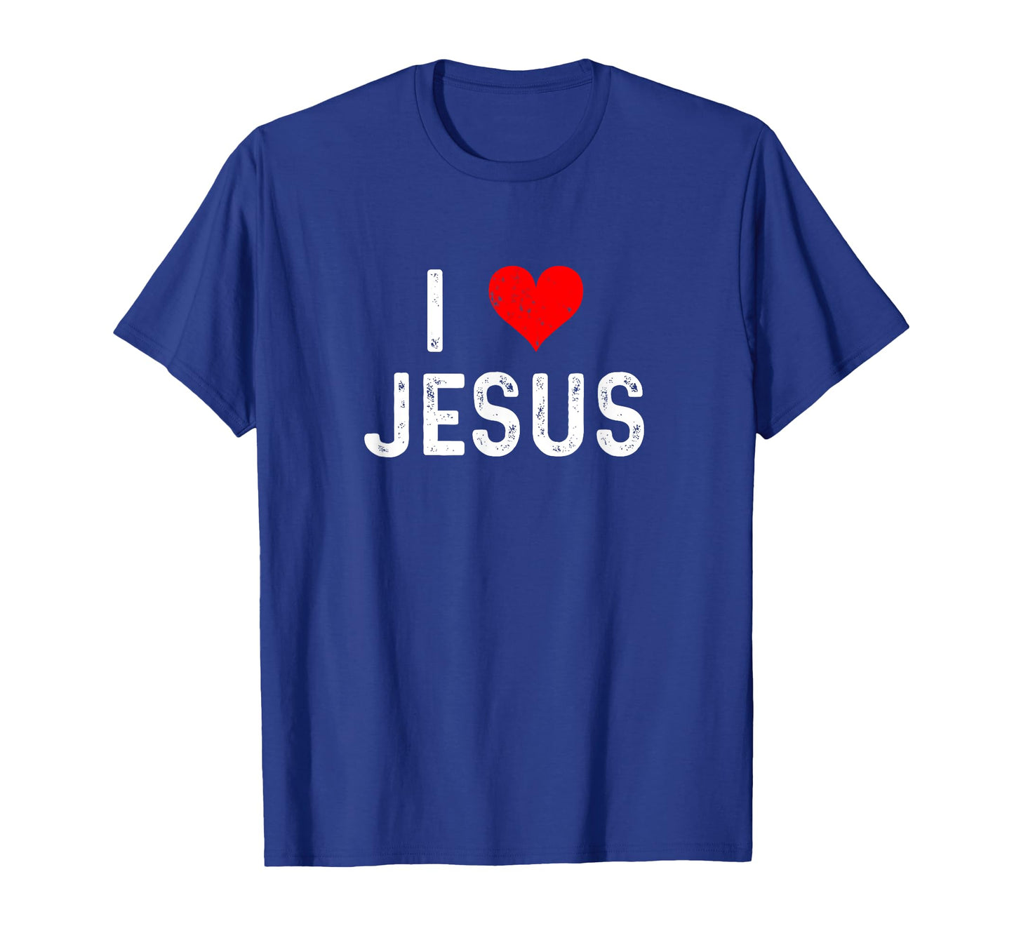 I Love Jesus - Heart - Church Bible God Catholic Christian T-Shirt
