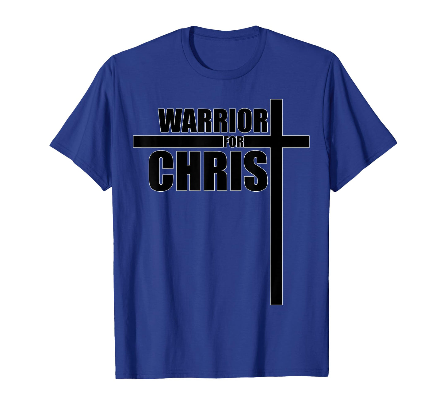Positive And Encouraging Christian Cross Warrior For Christ T-Shirt