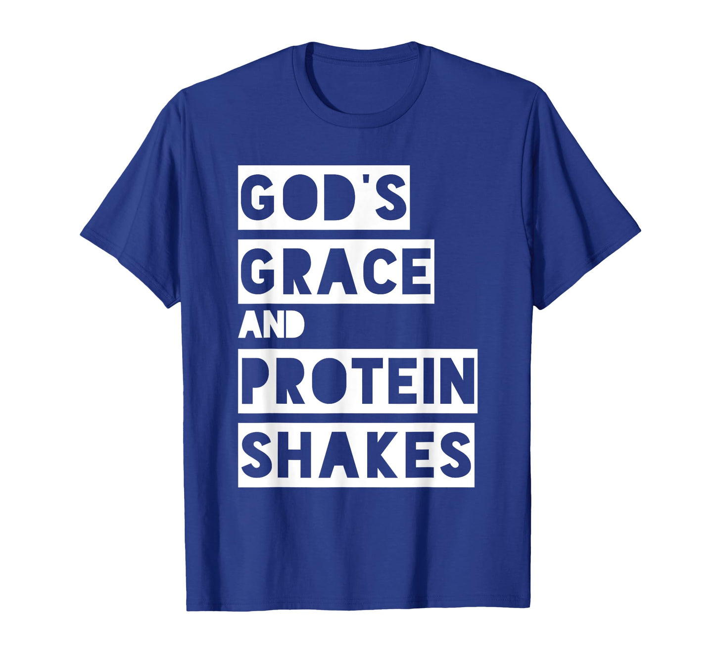 Christian Bodybuilding Workout Gym Design for God's Grace T-Shirt