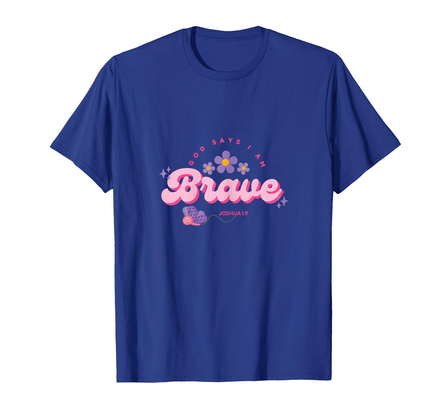 God Say's I Am Brave, Women, Youth and Girls T-Shirt