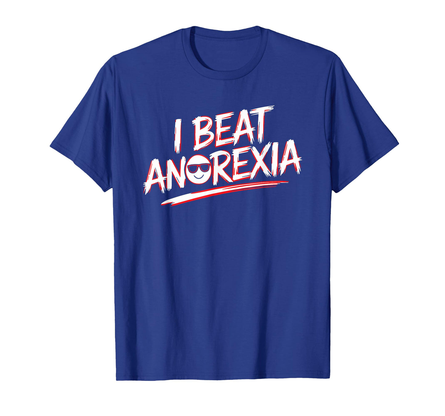 I Beat Survived Anorexia Awareness Survivor Warrior T-Shirt