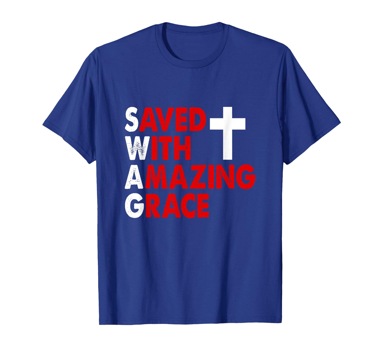 Christian SWAG Saved with Amazing Grace T-Shirt