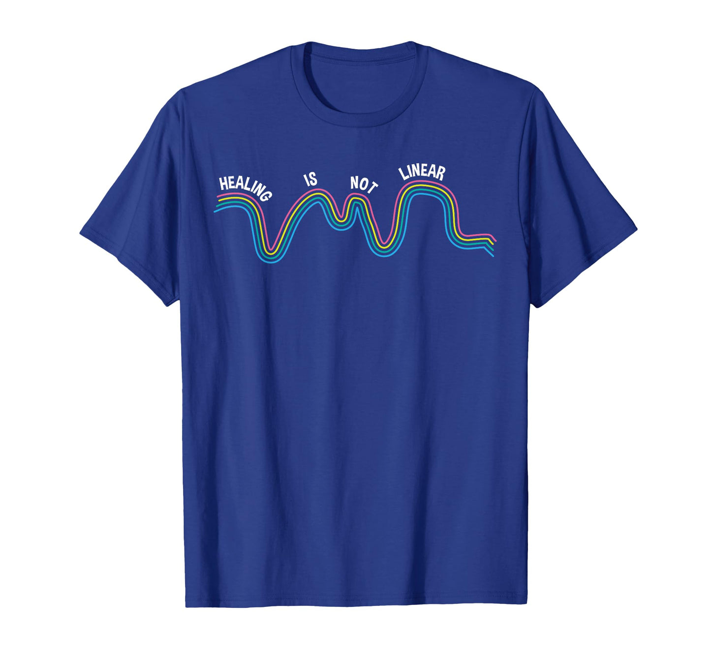 Healing Is Not Linear - Mental Health Awareness T-Shirt