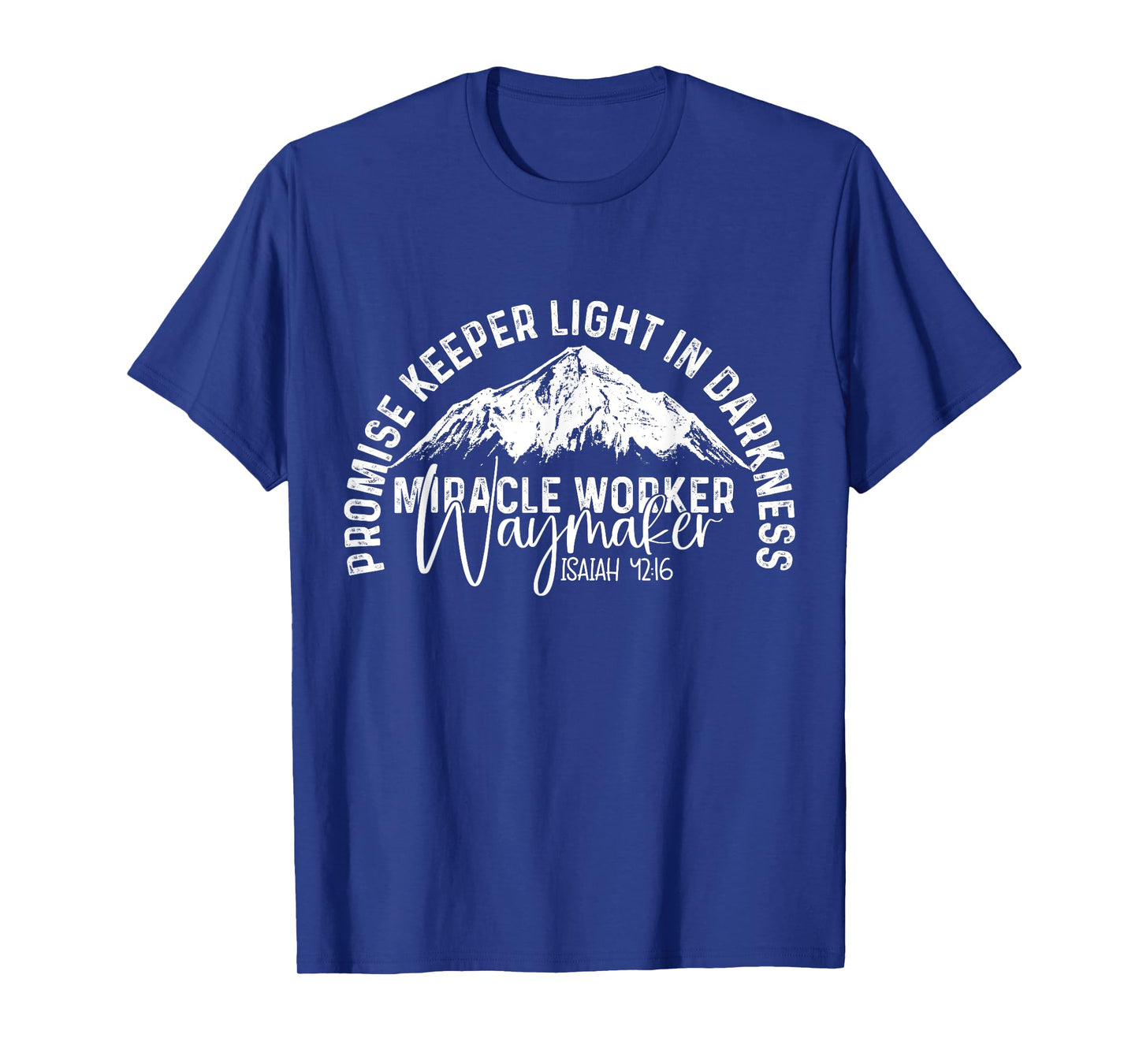 Waymaker Promise Keeper Miracle Worker Christian Bible Verse T-Shirt