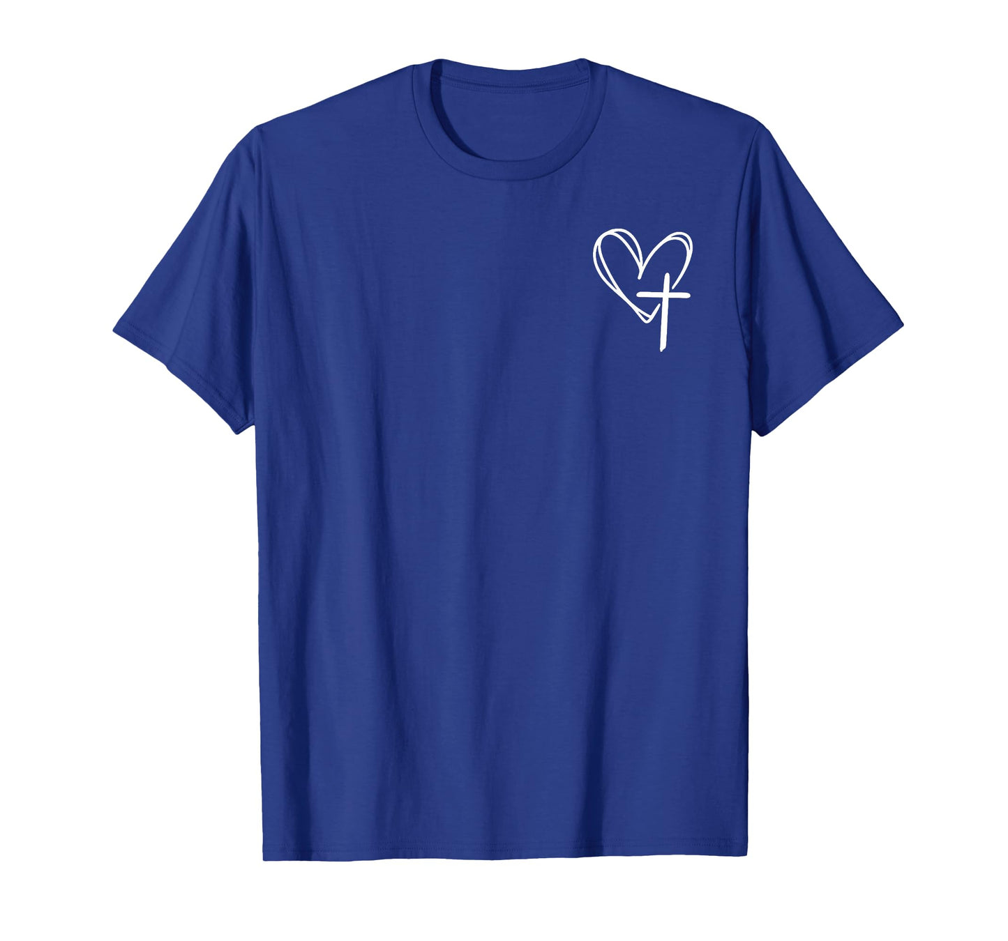 (2 Sided) Walking by Faith Tripping Constantly T-Shirt