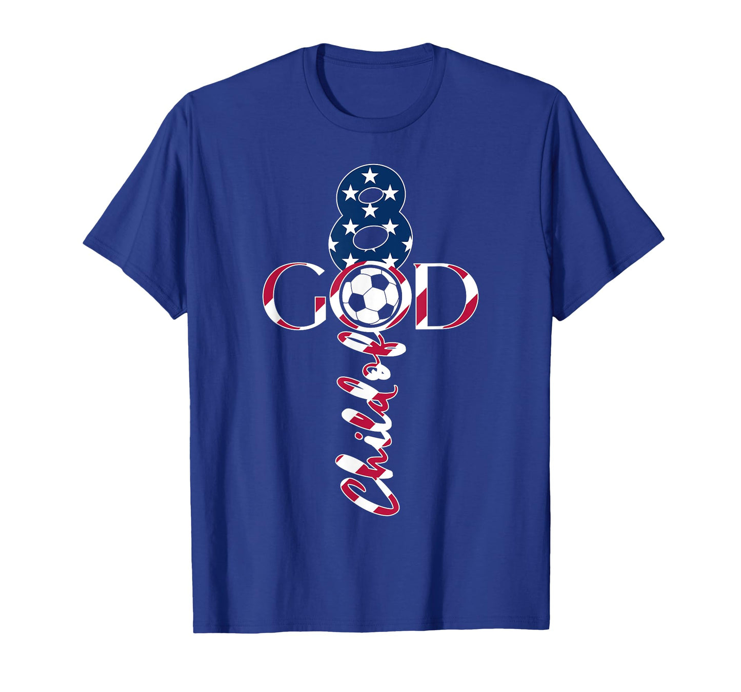 JESUS 8 YEARS CHILD OF GOD SOCCER 8TH BIRTHDAY T-Shirt